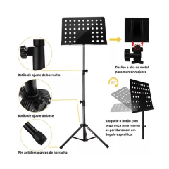 ESTANTE DE PARTITURA SMART SM-009