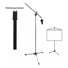 Pedestal Para Microfone Ask Tpl