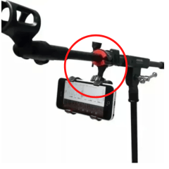 SUPORTE HOOK P/PEDESTAL C/CLIP P/ CELULAR