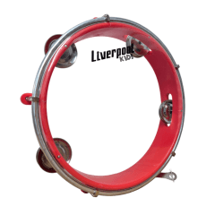Pandeiro Liverpool Kids 8 Pol vermelho Pandeiro Liverpool Kids 8 Pol vermelho