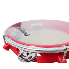 Pandeiro Liverpool Kids 8 Pol vermelho
