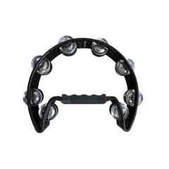 Pandeiro Pandeirola - Meia Lua MXT Cajon Percussão Preto