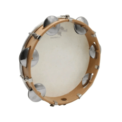 Pandeiro Sambrasil amadeirado 10 polegadas - Pele Animal
