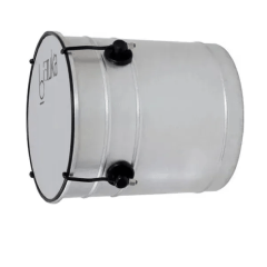 Repique De Mao 30x10" Alumisteel 4 Afin Ferr Pop Pele Leitosa Batuka by Luen 