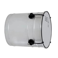 Repique De Mao 30x10" Alumisteel 4 Afin Ferr Pop Pele Leitosa Batuka by Luen 