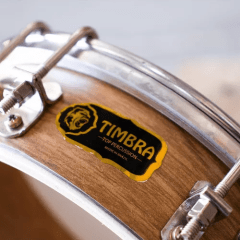 Tamborim Timbra De 6 Polegadas Madeira Contemporânea Gope Cor Freijó