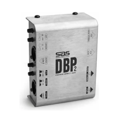 Direct Box Passivo Duplo Santo Angelo DBP2 2 Canais Prata Entradas P10 Saídas XLR Direct Box Passivo Duplo Santo Angelo DBP2 2 Canais Prata Entradas P10 Saídas XLR