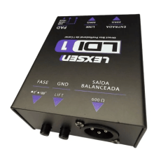 Direct Box Passivo Profissional Lexsen De 1 Canal Ldi-1