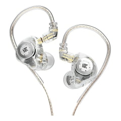 Fone De Ouvido In-ear Kz Edx Pro Cristal