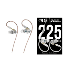 Fone de Retorno Dylan DE-225 Branco