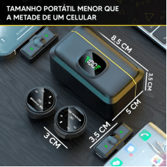 Microfone Lapela Sem Fio Eletro Mex El-1837 - Usb C Cor Preto