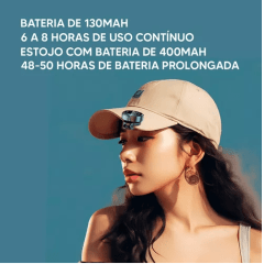 Microfone Lapela Sem Fio Eletro Mex El-1837 - Usb C Cor Preto