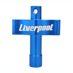 Chave p/ Afinação Alumínio Liverpool - Azul Chave p/ Afinação Alumínio Liverpool - Azul
