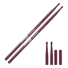 Par Baqueta Bateria 7a Leve Ponta De Madeira Par Baqueta Bateria 7a Leve Ponta De Madeira