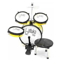 Bateria Infantil batuka Baby Amarela