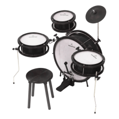 Bateria Infantil Luen Rockstar c/Pedal e Baqueta