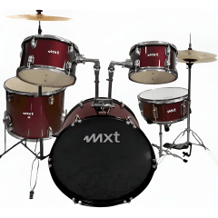 Bateria Mxt Bumbo 20'' Completa cor Vinho Bateria Mxt Bumbo 20'' Completa cor Vinho