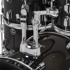 Bateria MXT Bumbo 20'' Completa cor preta