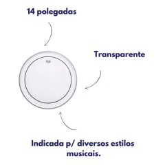 Pele Remo Encore Pinstripe En-0314-ps 14 Polegadas Hidraulica