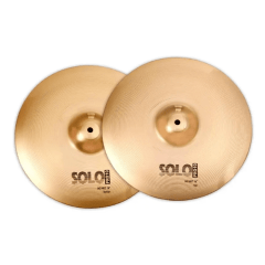 Kit Pratos Bateria Orion Solo Pro10 SP70 Hi-hat Crash Ride 20''