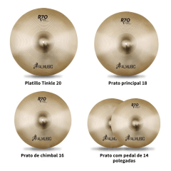 Kit Pratos De Liga Premium Palmusic
