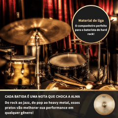 Kit Pratos De Liga Premium Palmusic