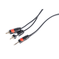 Cabo Auxiliar P2 Stereo / 2 Rca Sa2x Ca7 Santo Angelo 2m