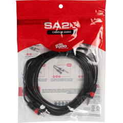 Cabo Auxiliar P2 Stereo / 2 Rca Sa2x Ca7 Santo Angelo 2m