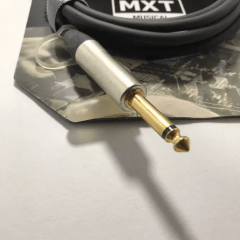 Cabo De Microfone P10 Xlr Mono Mxt Pro Series - 3 Metros