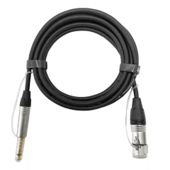 Cabo De Microfone P10 Xlr Mono Mxt Pro Series - 3 Metros