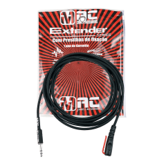 Cabo Extensor Para Fone Ouvido P10 X P2 3,05m Com Clip Mac