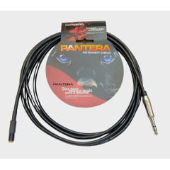 Cabo Extensor para fone p2 femea para P10 Estereo  3 metros