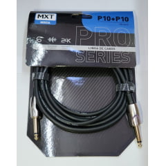 Cabo P10 para Instrumentos 3 Metros MXT