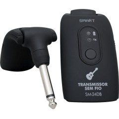 RECEPTOR E TRANSMISSOR DOBRÁVEL SEM FIO UHF SMART SM-24DB RECEPTOR E TRANSMISSOR DOBRÁVEL SEM FIO UHF SMART SM-24DB
