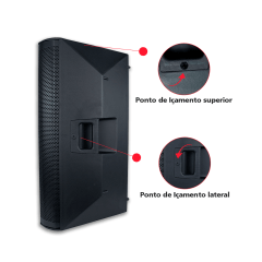 Caixa Ativa K-audio TP12A Profissional