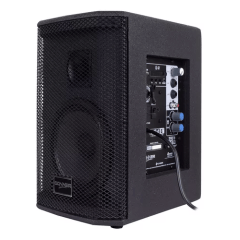 Caixa Amplificada Donner Ativa Saga 6 100w Rms Bt Usb Fm