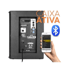 Caixa Ativa Donner Saga 8 Com Bluetooth 150W