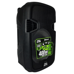 Caixa De Som Recarregavel PRO BASS Ativa Street 12 Bluetooth USB 200w