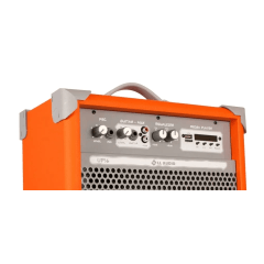 Caixa Som Multiuso Ll Up!6 Cores 45w Usb Sd Fm Bluetooth Up6 Cor Laranja 110v/220