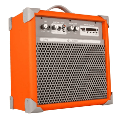 Caixa Som Multiuso Ll Up!6 Cores 45w Usb Sd Fm Bluetooth Up6 Cor Laranja 110v/220