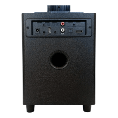 Sistema Som Ativa Solus Torre Party Mini Bs68 Bluetooth Usb Preto