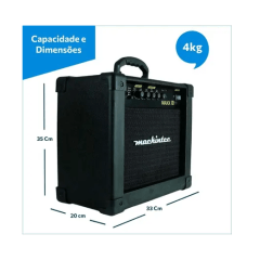Cubo Mackintec Maxx 15 p/ Guitarra 15W Cubo Mackintec Maxx 15 p/ Guitarra 15W