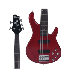 Baixo Tagima 5 Cordas Mill-5 Millenium - Vermelho Metálico