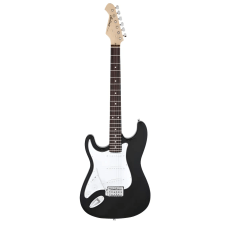 Guitarra Canhoto Aria STG-003/m Lh Black Captação Single Coil 6 Cordas Preta