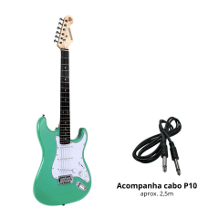 Guitarra Poisedon Marquês Verde Claro