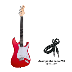 Guitarra Poisedon Marquês Vermelho