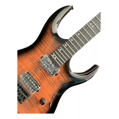 Guitarra Waldman Eletrica Superstrato Wgar220f Br Cor Brown Sunburst 