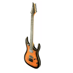 Guitarra Waldman Eletrica Superstrato Wgar220f Br Cor Brown Sunburst 