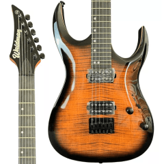 Guitarra Waldman Eletrica Superstrato Wgar220f Br Cor Brown Sunburst 