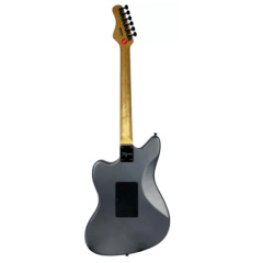 Guitarra Tagima Tw60 Metallic Deep Silver Mdsv Escala Escura